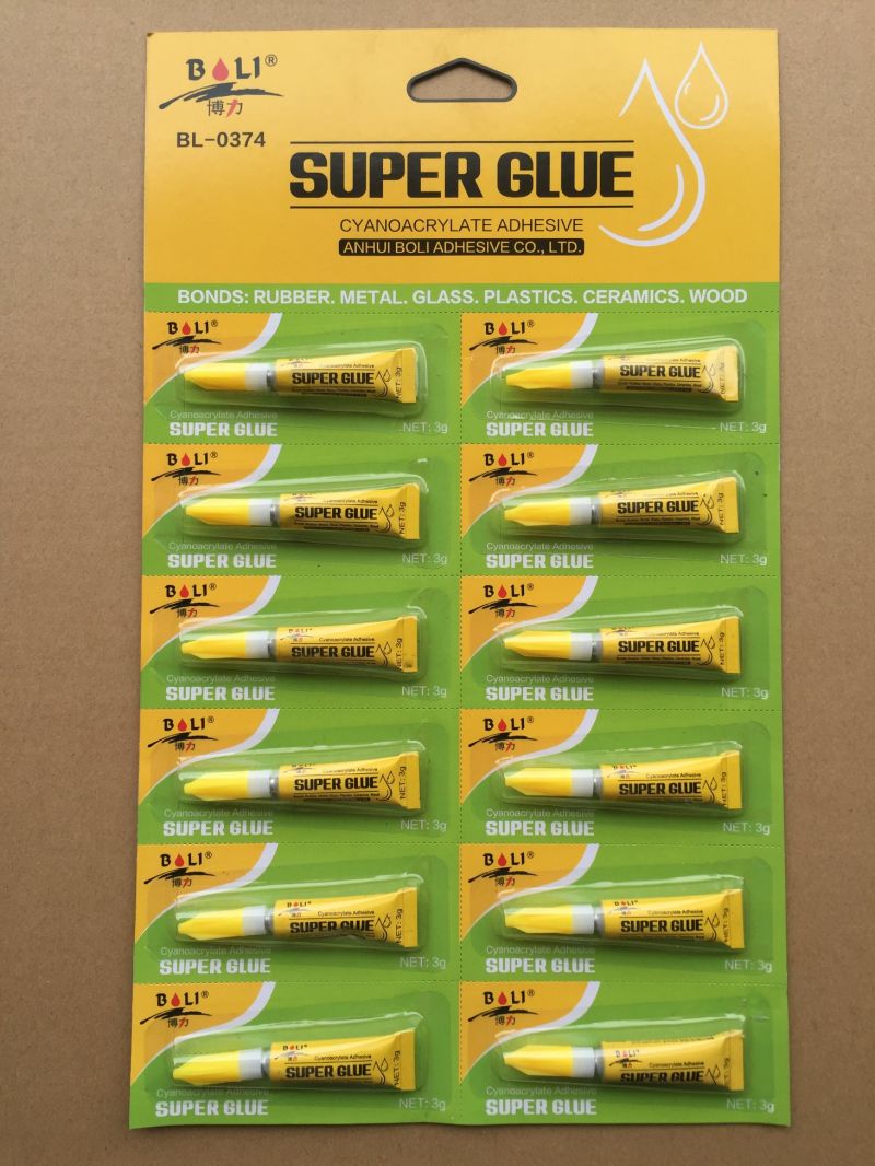 China Factory Boli Brand Instant Adhesive Super Glue