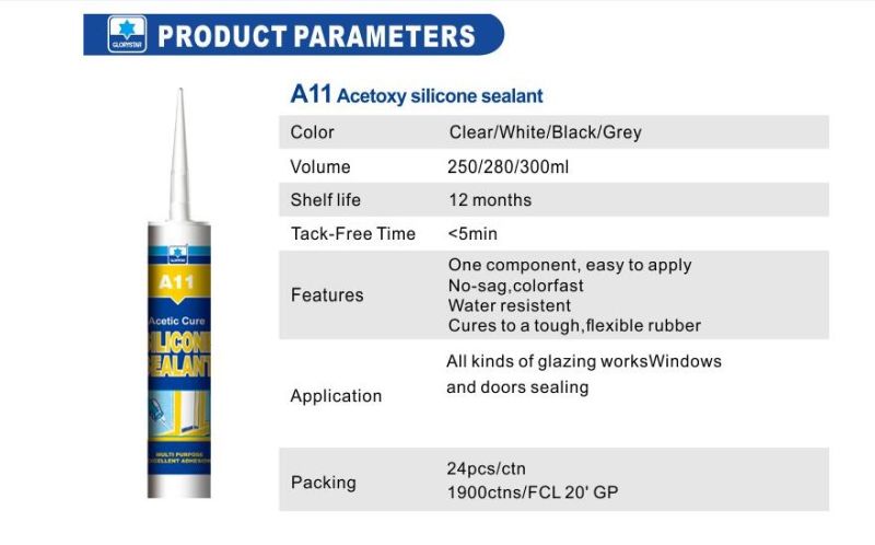 RTV Silicone Sealant Adhesive with Caulking Gun 10.3 Ounce