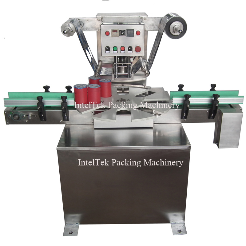 Vacuum Glass Can Sealer Fruit Jam Glass Jar Cap Sealing Machine Glass Bottles Tin Lid Screw Ring Capping Machine