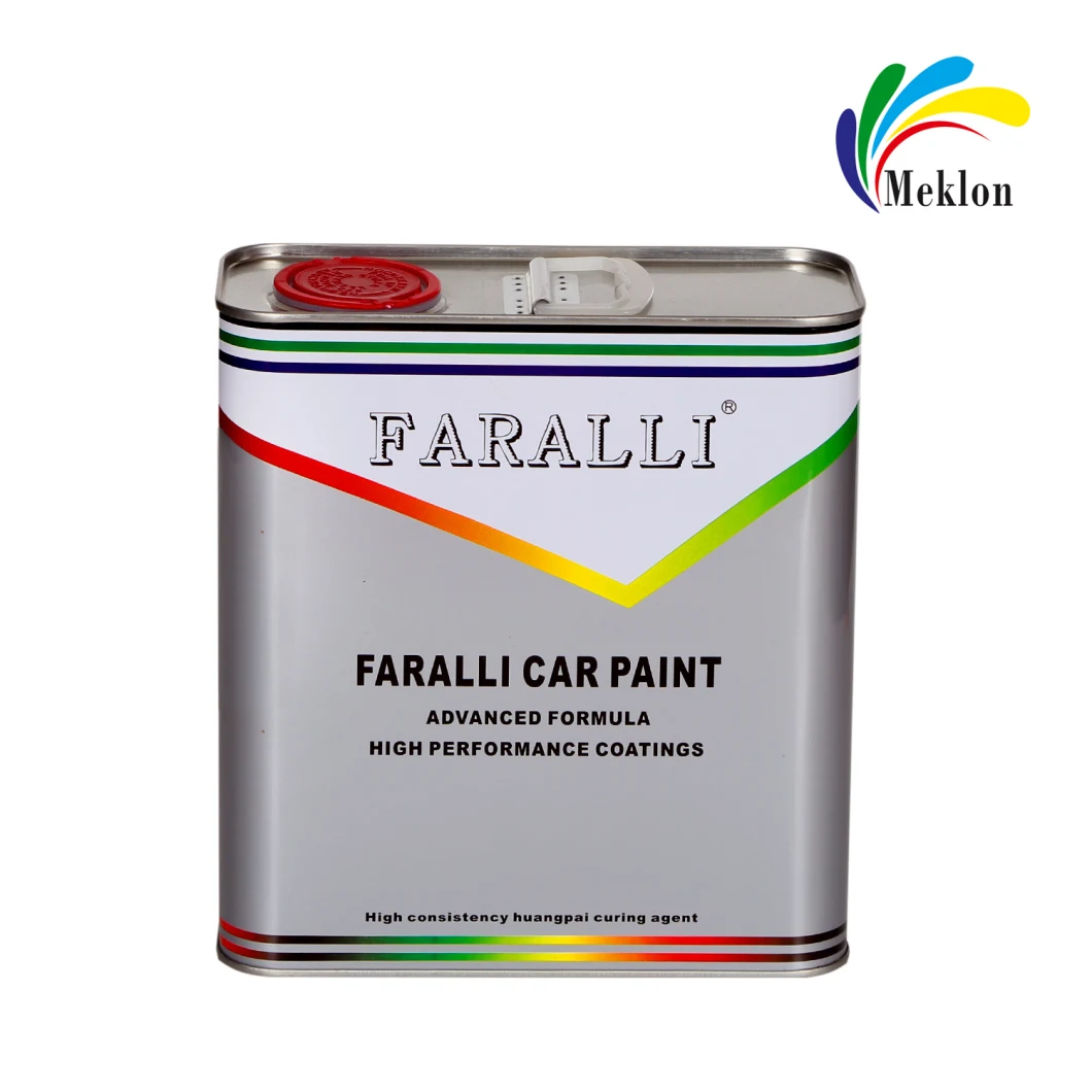 Meklon Auto Paint Coating Spray Car Paint Ferrari Silver Diamond Hardener F-322 Hardener Adhesive Paint