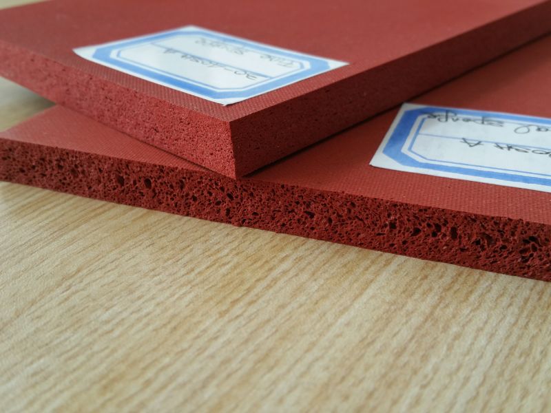 Silicone Sponge Sheet, Silicone Foam Sheet with Open/Close Cell