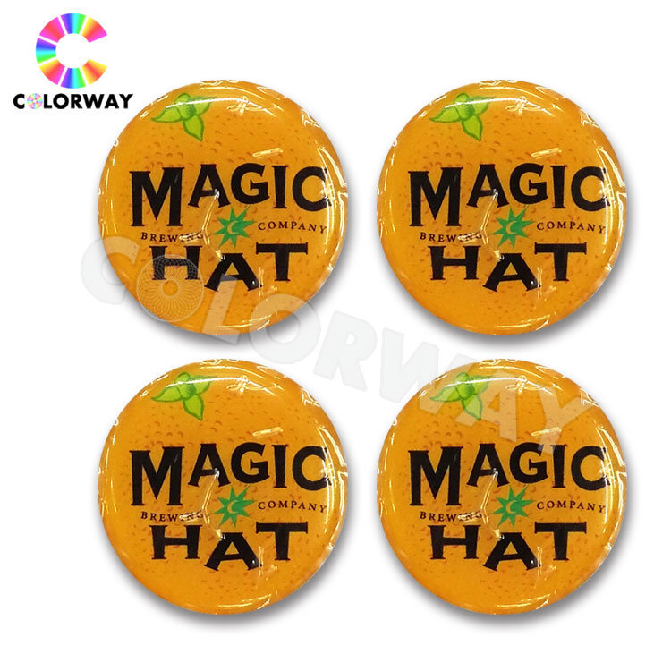 3D Cute Resin Dome Sticker Adhesive Waterproof 3m Epoxy Sticker