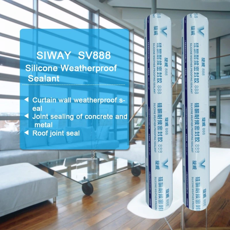 Weatherproof Neutral Window Silicone Sealant Good Adhesive Metal Sealant