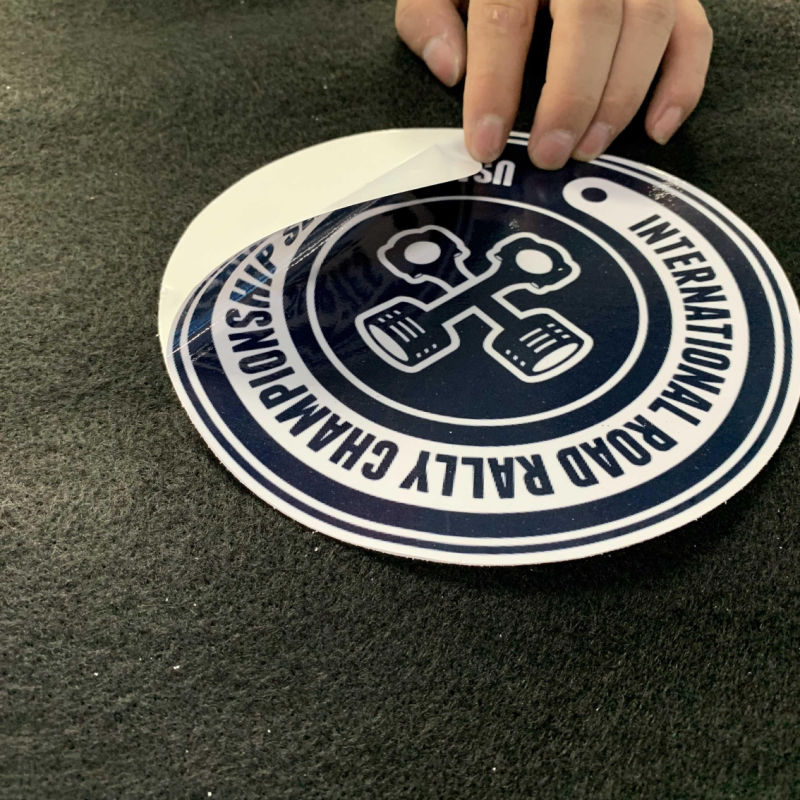 Custom Adhesive Epoxy Die Cut Sticker Printing