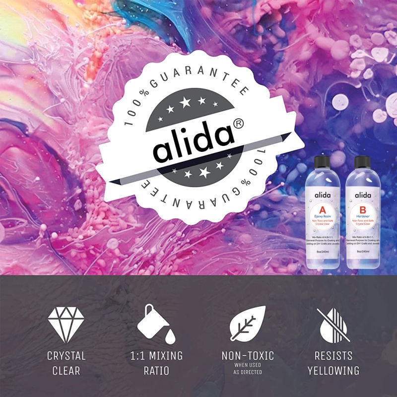 Alida 2209 Epoxy Resin for Art Crystal Clear Ab Glue