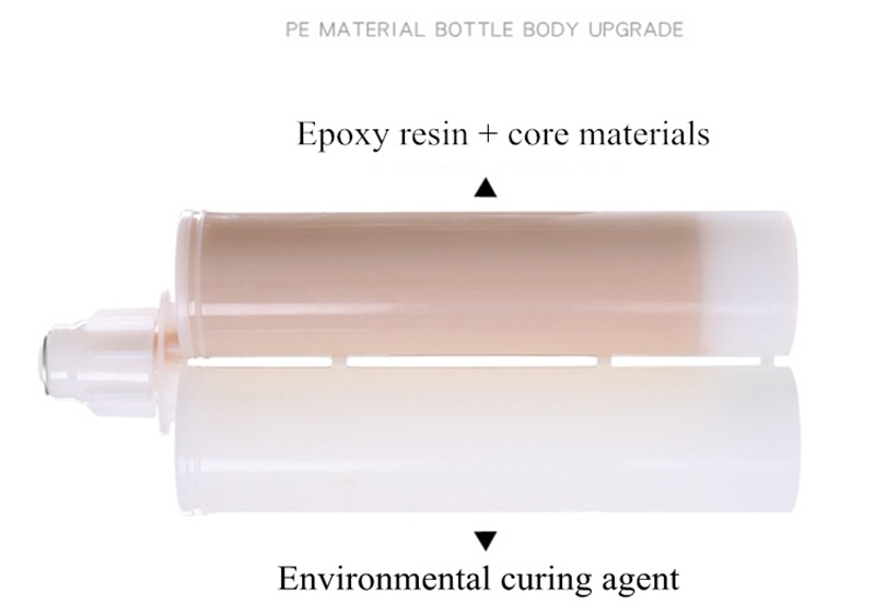 Two Component Mixing a B Tile Adhesive Epoxy Porcelain