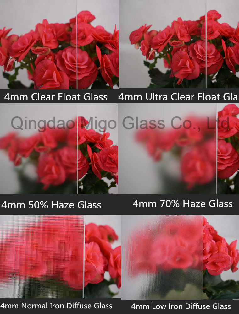 4mm Clear/ Diffuse Horticulture Glass for Commercial Greenhouse