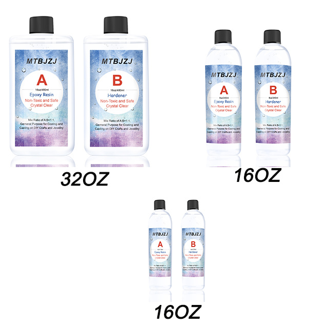 Epoxy Ab Glue Two Parts Resin 32oz Kit Factory Sale