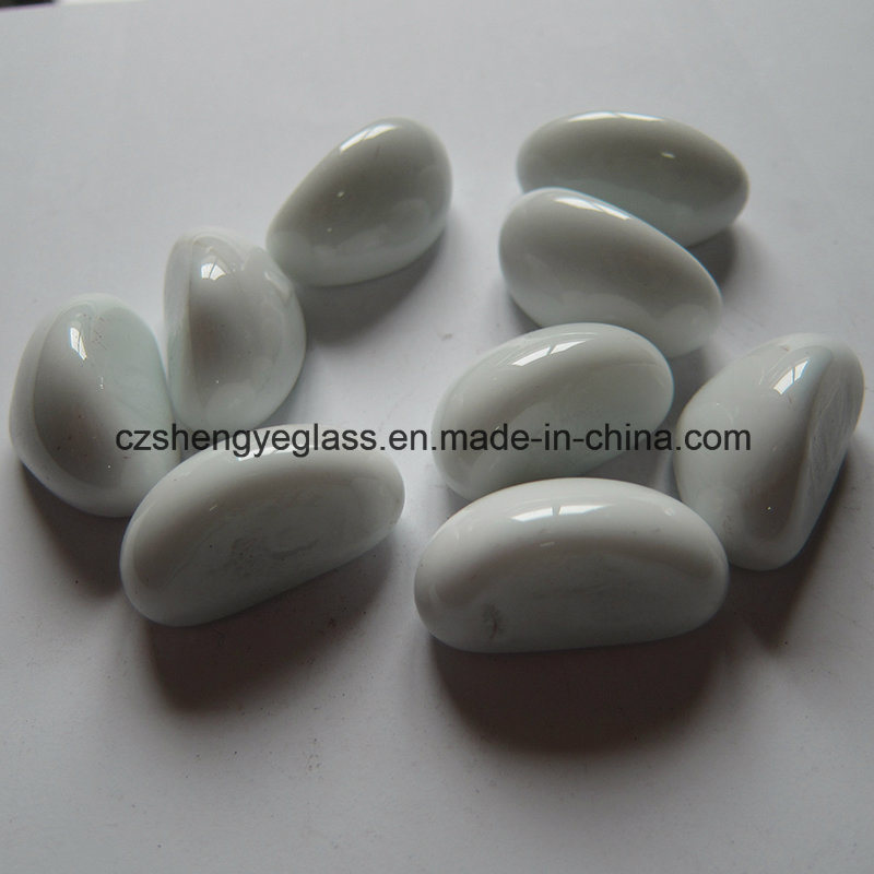 Clear Colored Cashew Glass Bead for Aquariums & Vase Filler