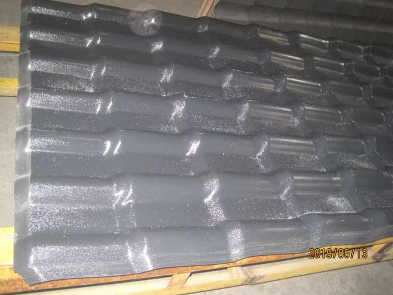 Plastic Glazed Resin Synthetic Roofing Wave Tile, Resin Roof Panel, Resin Roof Sheet