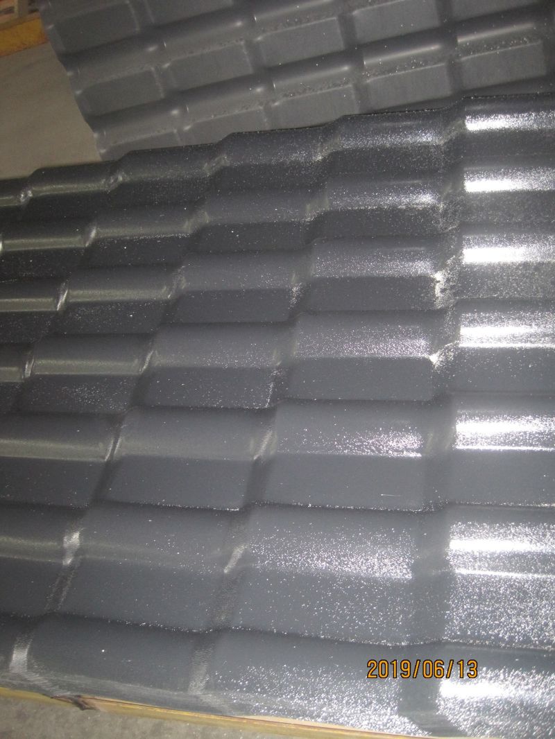 Plastic Glazed Resin Synthetic Roofing Wave Tile, Resin Roof Panel, Resin Roof Sheet