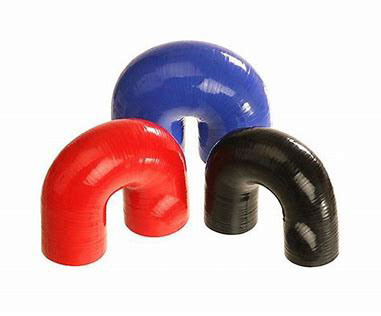 Blue Silicone Coolant Hose 180 Degree Elbow Hose