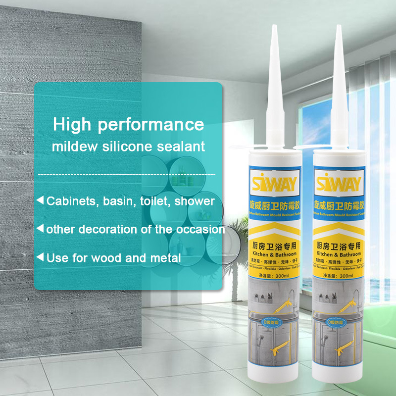 Mildew-Proof Silicone Sealant Neutral Mirror Glass Glue