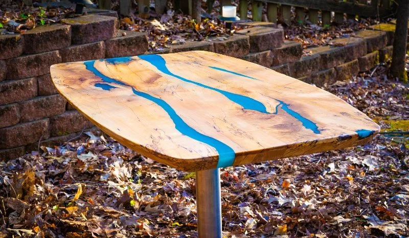 Crystal Epoxy Resin for Coffee Table River Epoxy Live Edge Table