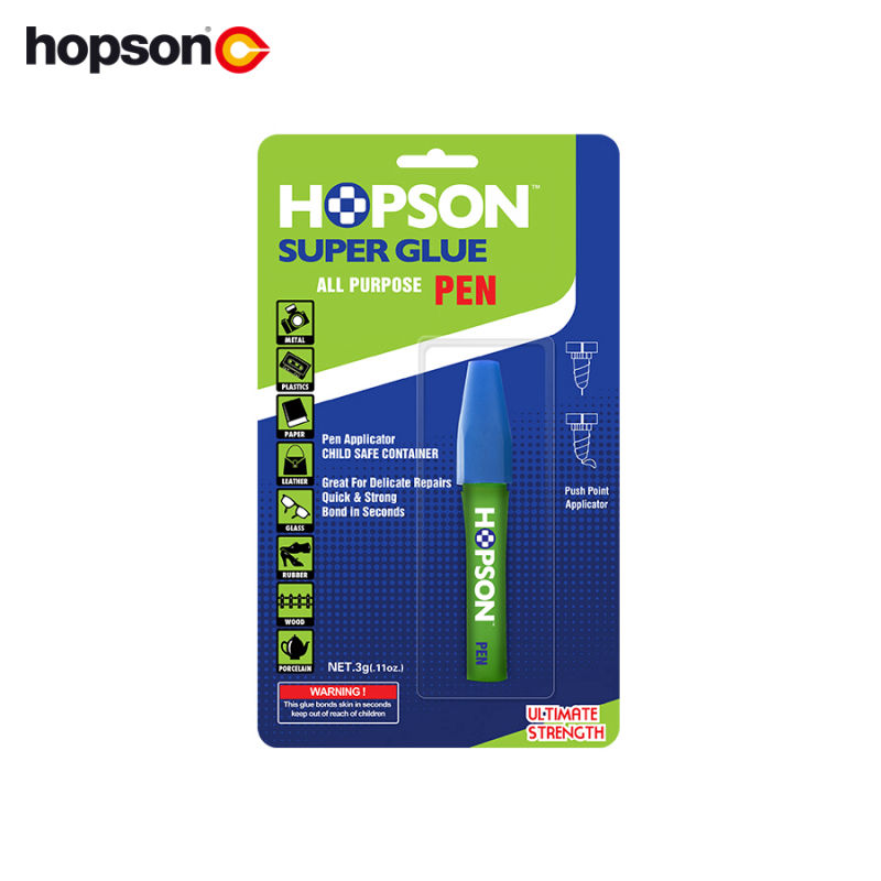 Hopson Factory 2g Plastic Bottle Glue Pen Super Glue