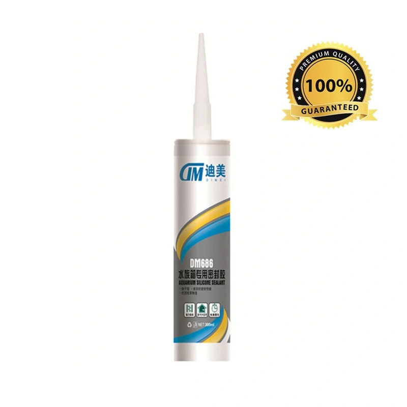 Clear Acetic Silicone Sealant of 300ml Cartridge