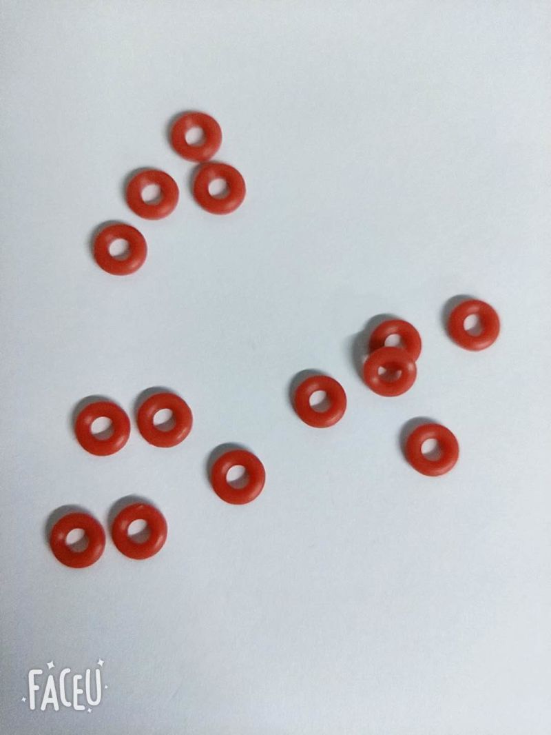 Red Silicone Sealing O- Ring