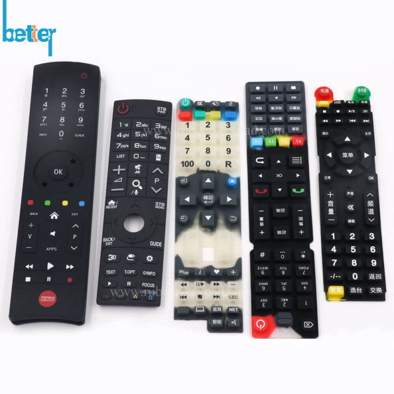 Silicone Rubber Epoxy and Print Keypad for Electronics