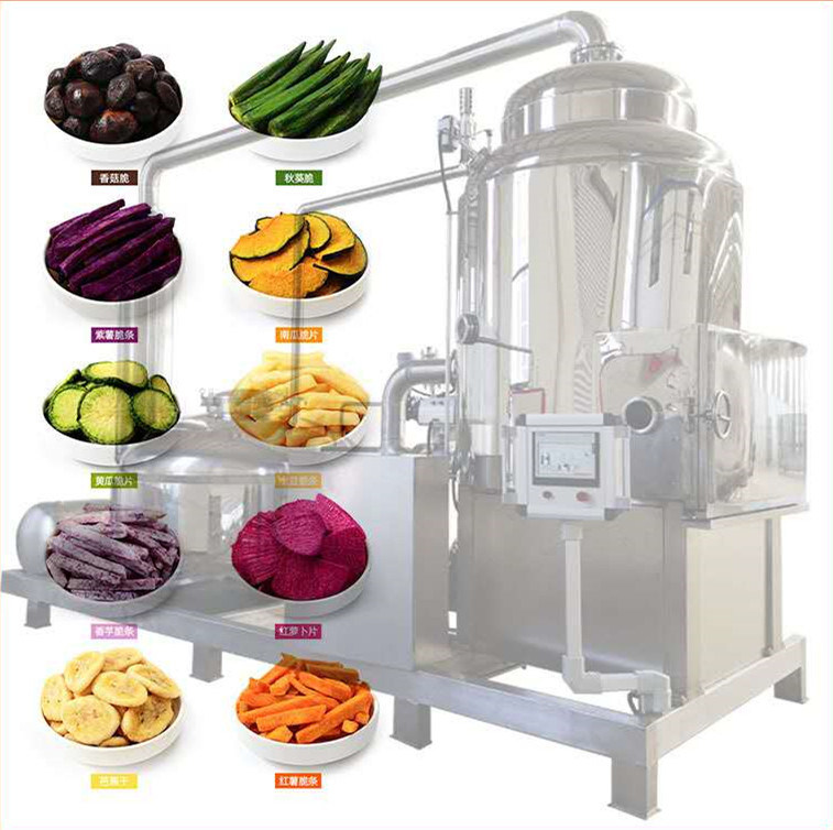 Fruit Crisp Vacuum Pickling Vacuum Fryer for Food Plant