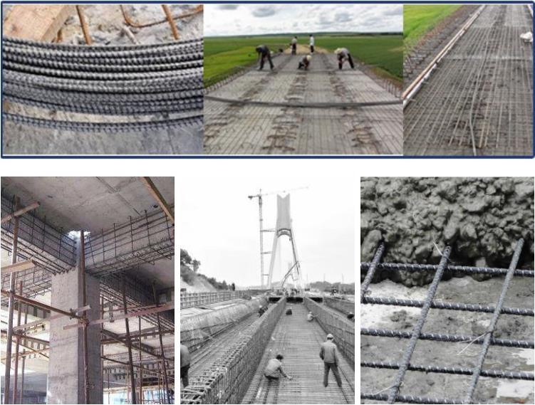 Anti-Seismic Sand Blast Basalt Fiber Epoxy Coated Rebar