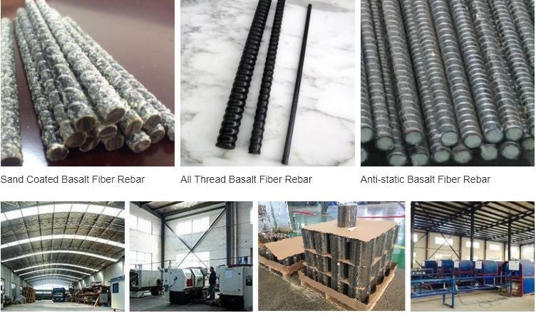 Anti-Seismic Sand Blast Basalt Fiber Epoxy Coated Rebar