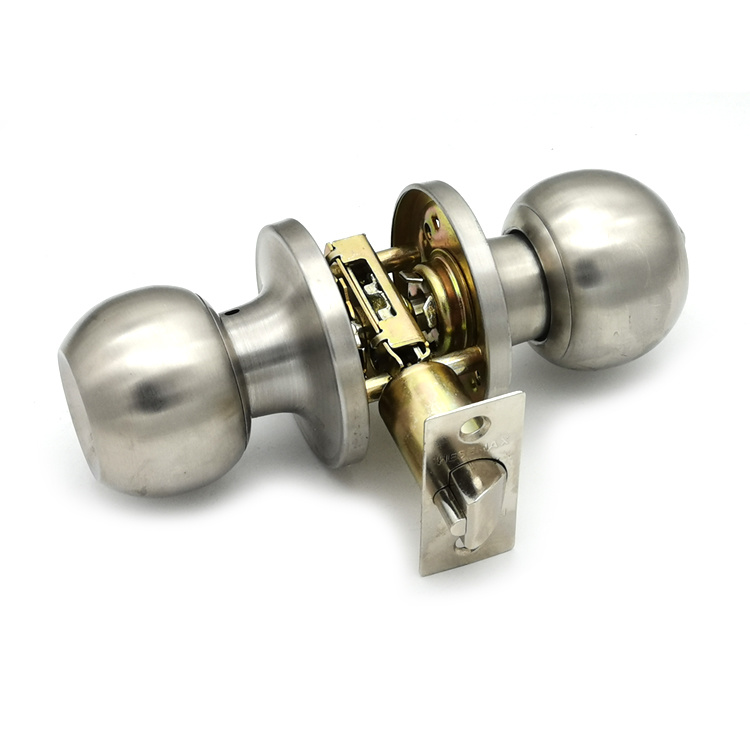 Top Security 587 Brass Cylindrical Knob Door Lock