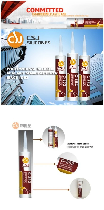Acetic Silicone Structural Sealant for Light Glass Roof