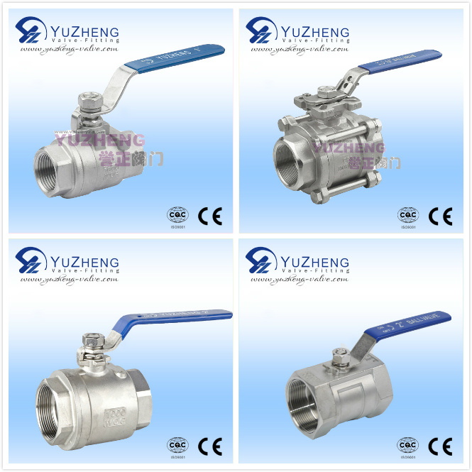 Stainless Steel 2 Piece Thread M/M Ball Valve