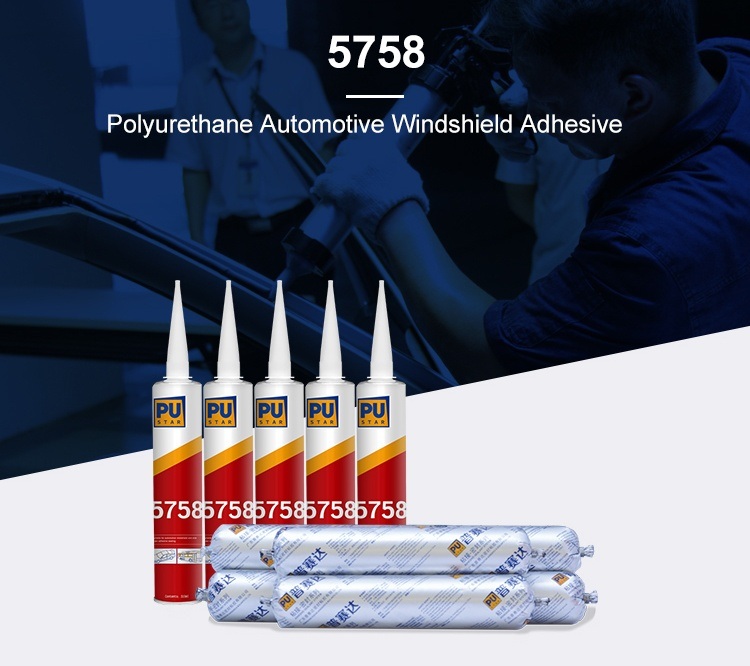 (PU) Polyurethane Windscreen Sealant for Auto Glass Bonding (5758)