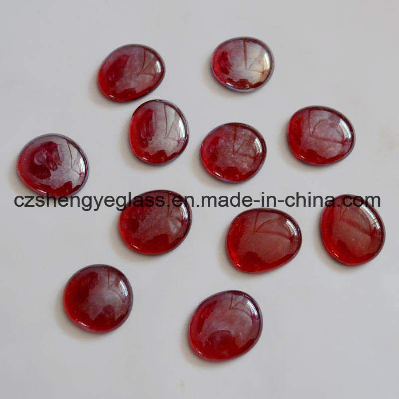 Professional Made Colorful Decorative Flat Glass Beads for Aquariums