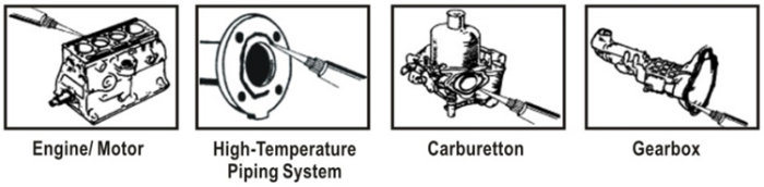 High Temperature RTV Liquid Silicone Sealant Adhesives