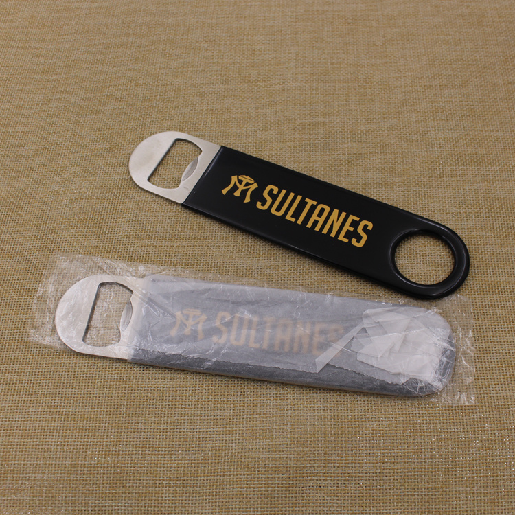 Blue Silicone Printing Logo Bottle Opener for Sell