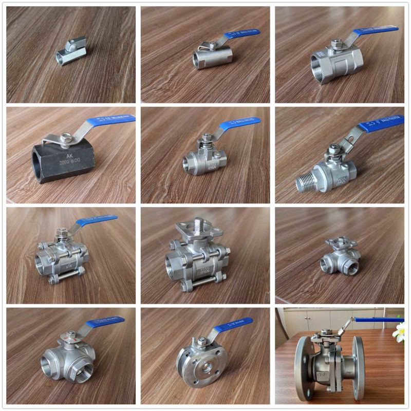 3 Piece Stainless Steel 304/316 Thread mm Ball Valve