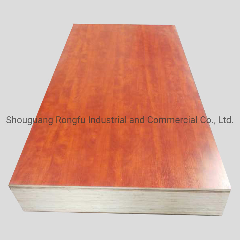 Marine Glue Natural Veneer/Melamine Laminated Plywood for Furniture