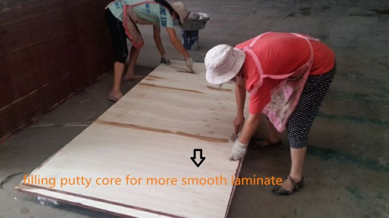 Shuttering Plywood Combined Core WBP Glue for Construction Concrete