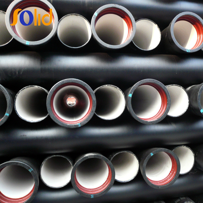 Galvanized Cement Lined Epoxy Coated ISO2531 Ductile Iron Pipe