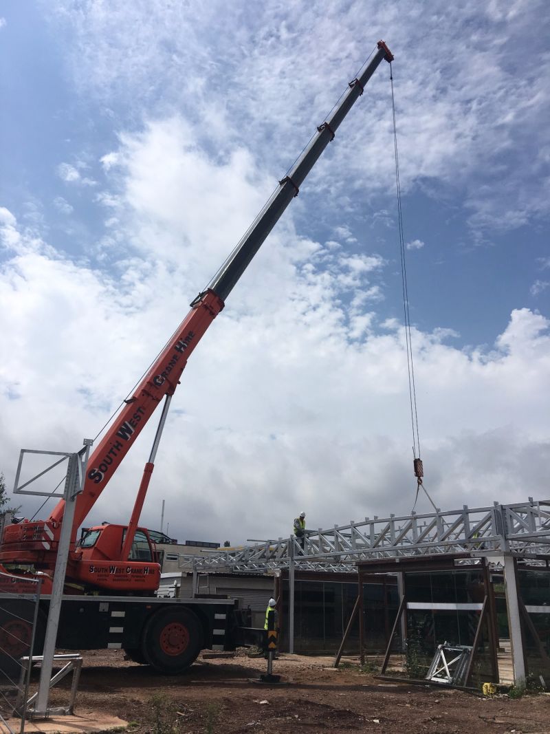Prefab Installation PIR Steel Structure Pavilion Roof 598