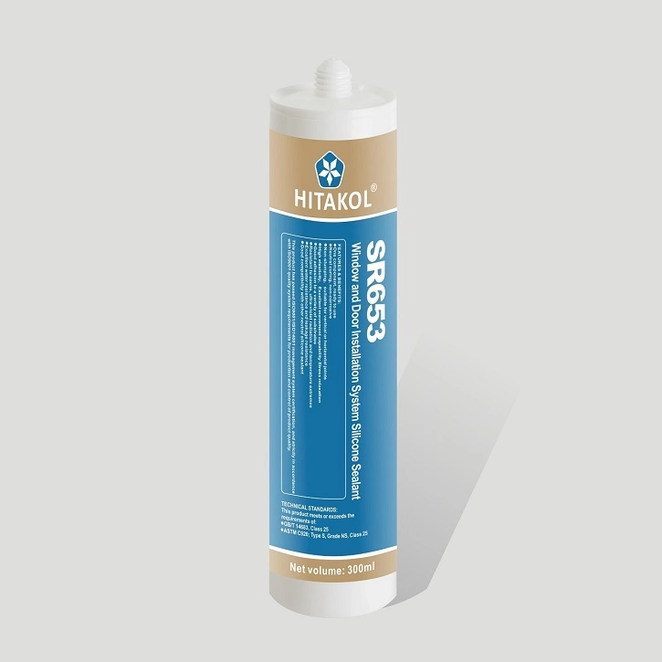 Black/White/Gray/Brown Silicone Sealant for Window & Door