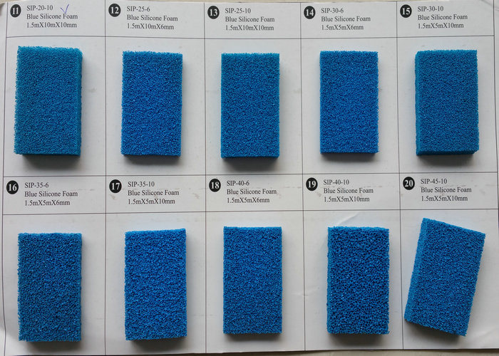 Silicone Sponge Rubber Sheet, Silicone Foam Rubber Sheet with Close Cell, Open Cell