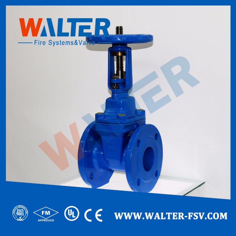 Cast Iron Soft Sealing Non-Rising Stem Gate Valve Pump