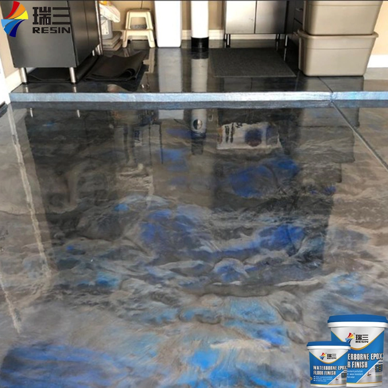 2 Part Clear Epoxy Resin Liquid Art Floor Coating Paint