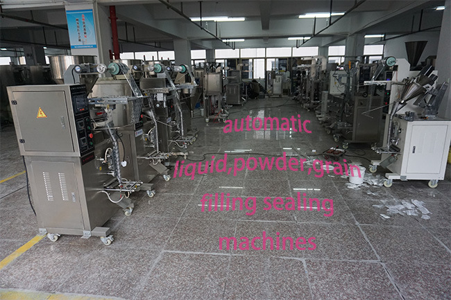 Automatic Granule Flour Juice Food Packaging Machine with Filling Sealing