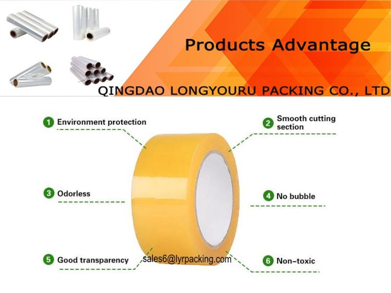 Transparent Adhesive BOPP Packing Tape Carton Sealing Tape