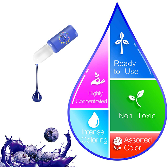 Concentratiuon Liquid Color Pigment for Epoxy Handmade Craft Epoxy Color Dye