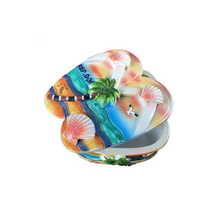 2019 Hot Selling Resin Beach Scenery Hand Made Jewelry Holder Craft