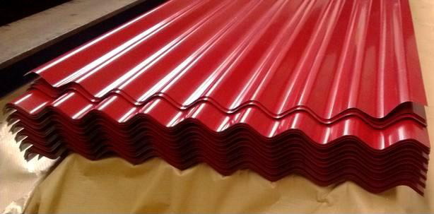 Metal Roof Sheets/Aluzinc Coating Corrugated Steel Roofing Plate