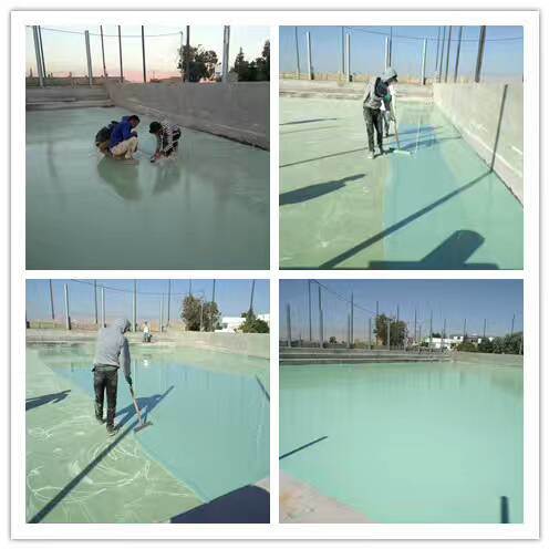 Silicon PU Painting PU Sport Court PU Tennis Floor Basketball Court Flooring