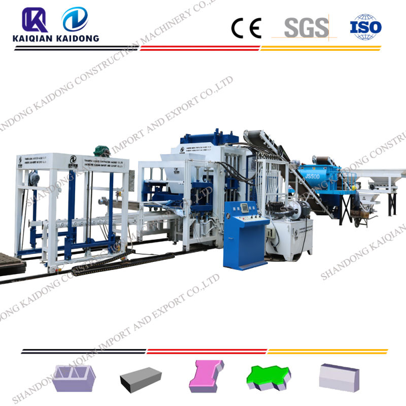 Qt10-15 Automatic Fly Ash Soil Brick Making Machine Cement Price