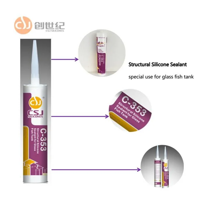 Silicone Adhesive Glue for Adhesion of Chemical Marble