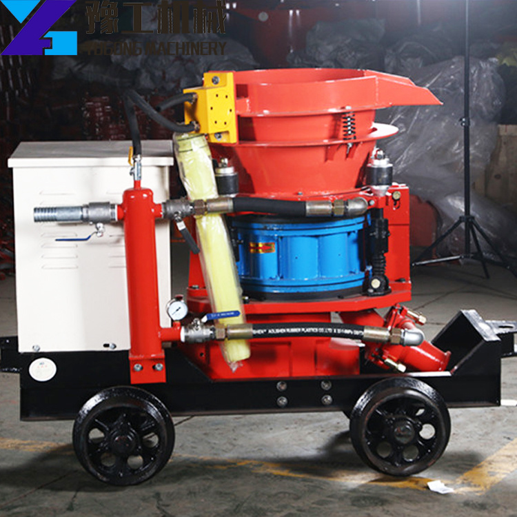 Electric Portable Concrete Spraying Dry Shotcrete for Tunnel